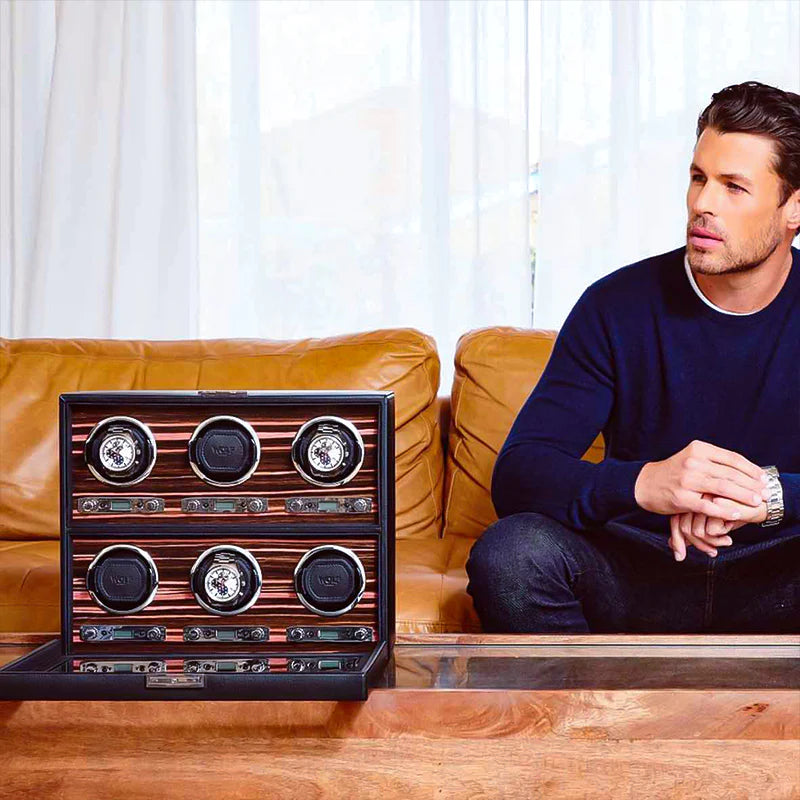 Sammlung-von-Bildern-von-Herrenuhrenkasten-im-Vintage-Stil