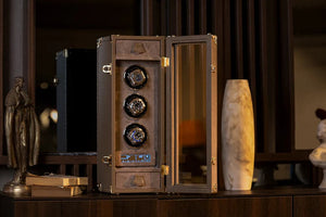 Remontoir Montre - Togo Beige-3-Le Remontoir Montre