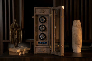 Remontoir Montre - Togo Beige-9-Le Remontoir Montre