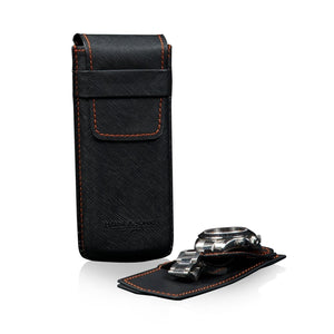 Boite à Montre - Etui Saffiano Or-6-Le Remontoir Montre