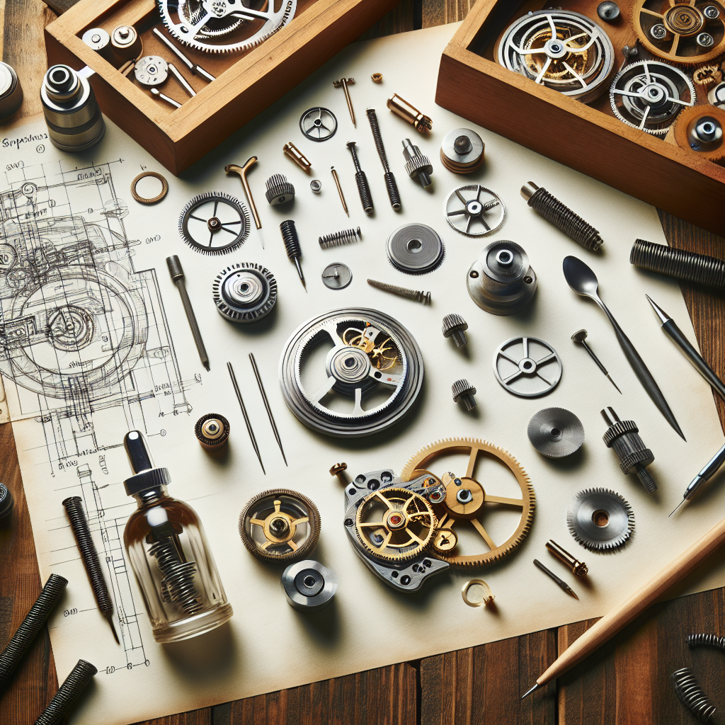 image article de blog Welche Bauteile sind Bestandteil eines mechanischen Werkes?