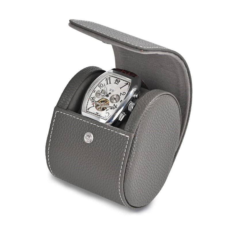 Graue TASCHENUHR-BOX