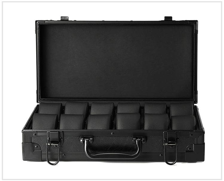 Valise à montre noir pour horloger -2-Le Remontoir Montre