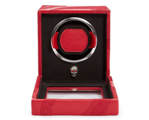 Remontoir Montre - Moment Mori Rouge mono-4-Le Remontoir Montre